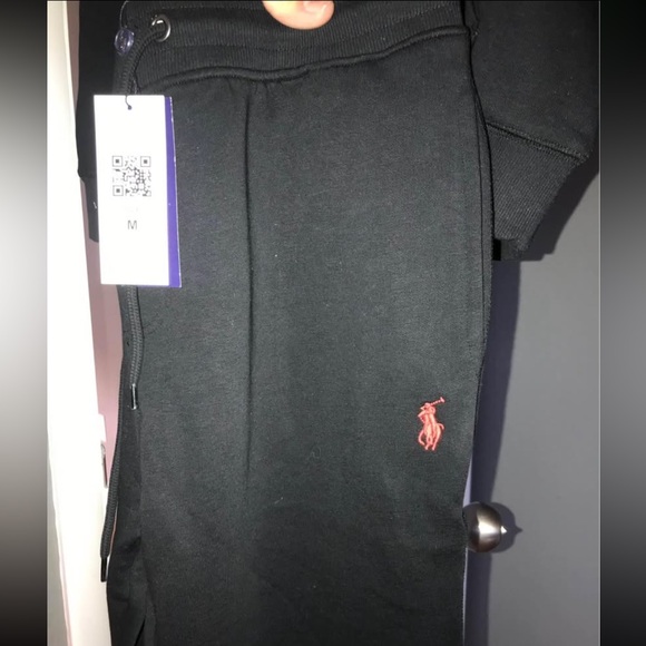 Polo Classic Black Jacket with Red Logo - Picture 2 of 3